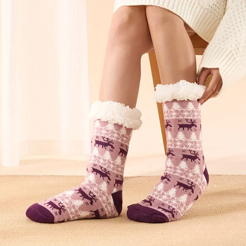 Calze morbide Alce Viola