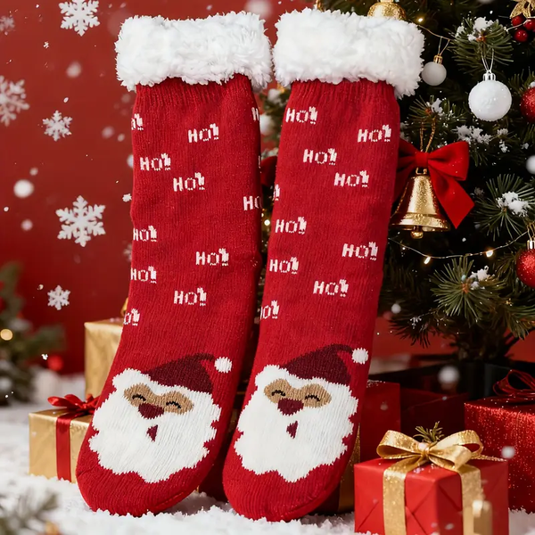 Calze morbide Babbo Natale
