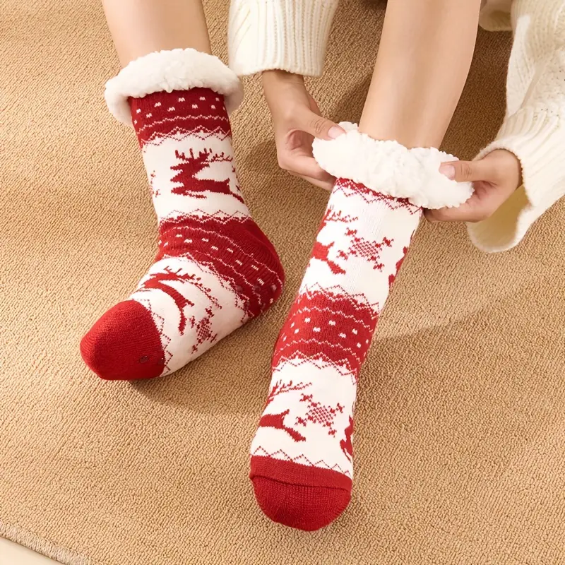 Calze Morbide Cervo Volante Rosso